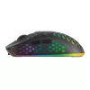 Mars Gaming MMW3, belaidis žaidimų pelė, RGB Flow, itin lengvas 79 g, 3200 DPI, juodas