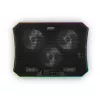Mars Gaming MNBC6, Aušinimo bazė + stovas XL 19'' ARGB, 3 ventiliatoriai, Mobilus stovas