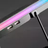 Mars Gaming MNBC6, Aušinimo bazė + stovas XL 19'' ARGB, 3 ventiliatoriai, Mobilus stovas