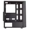 Mars Gaming MC-ART Juoda ATX Gaming PC Case Double Drawable Tempered Glass ARGB 12 Modes 12cm Fan