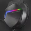 Mars Gaming MH122 Juoda, FRGB Over Ear Gaming Headset su Microphone, HiFi Sound, Sound Cancellation, Ultra Lightweight, PS4 PS5 Xbox Switch Tablet Windows Mac