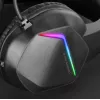 Mars Gaming MH122 Juoda, FRGB Over Ear Gaming Headset su Microphone, HiFi Sound, Sound Cancellation, Ultra Lightweight, PS4 PS5 Xbox Switch Tablet Windows Mac