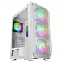 Mars Gaming MC-KX White Premium E-ATX Gaming Tower FREEZER CPU System 5 Ultra-quiet ARGB Fans ARGB valdiklis and RF valdiklis Mesh Front