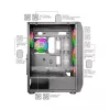 Mars Gaming MC-KX White Premium E-ATX Gaming Tower FREEZER CPU System 5 Ultra-quiet ARGB Fans ARGB valdiklis and RF valdiklis Mesh Front