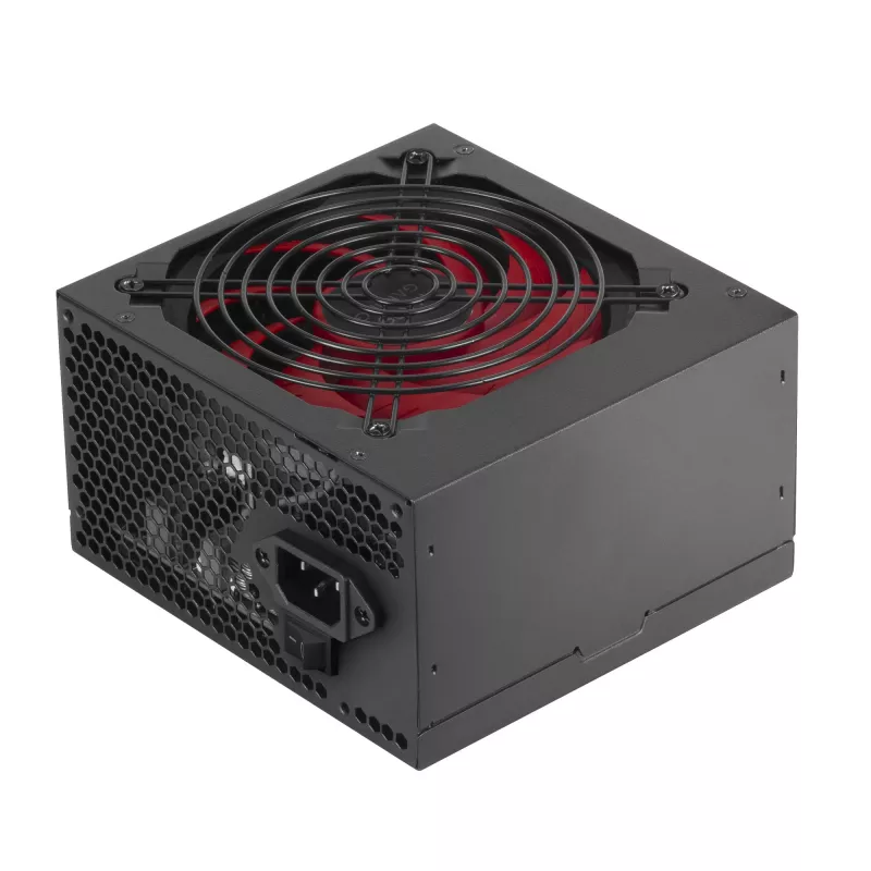 Mars Gaming MPIII650 PC ATX 650W maitinimo blokas 5 metų garantija Tylus AI-RPM technologija 85% efektyvumas Juodas