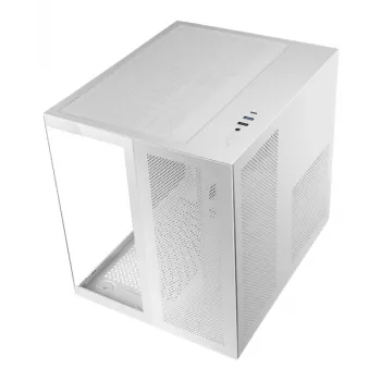 Mars Gaming Custom Premium Mini Tower MC-NOVAMW, Mini Tower, PC, balta, micro ATX, Mini-ITX, metalas, grūdintas stiklas, žaidimams