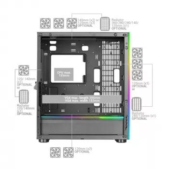 Mars Gaming MC-ULT Tower White