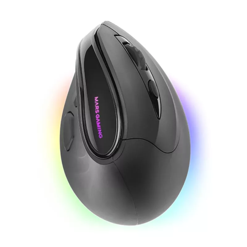 Mars Gaming MMSK pelė, dešiniarankiams, RF belaidė + Bluetooth, optinė, 8400 DPI