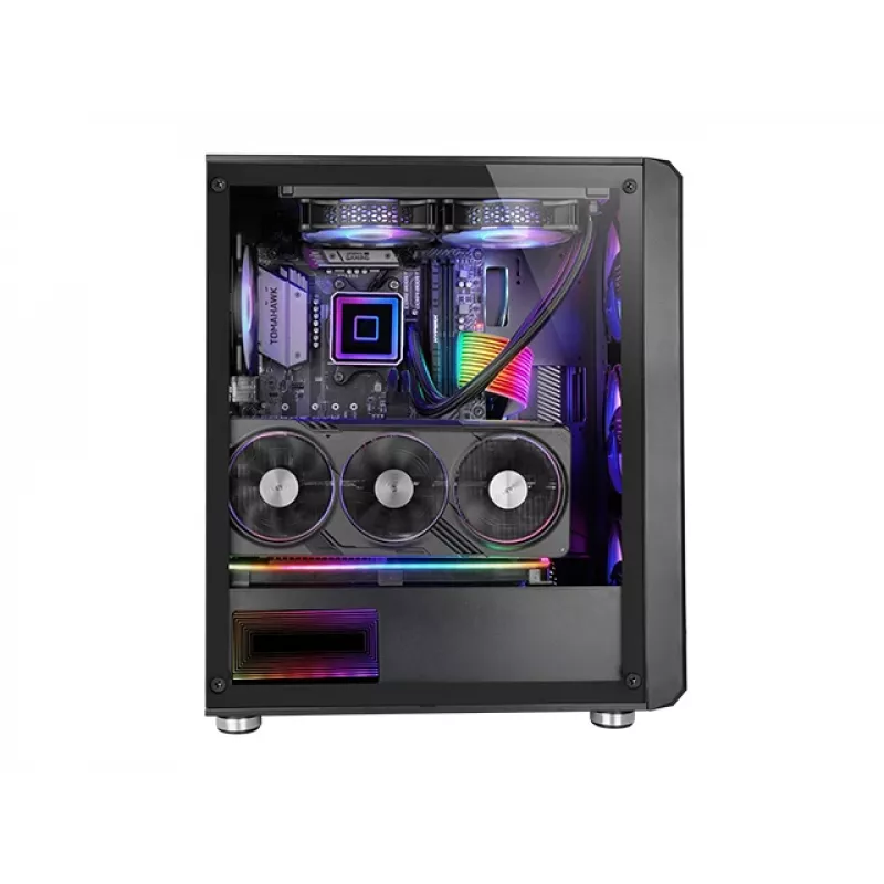 Mars Gaming MC-VAULT kompiuterio korpusas Midi Tower juodas