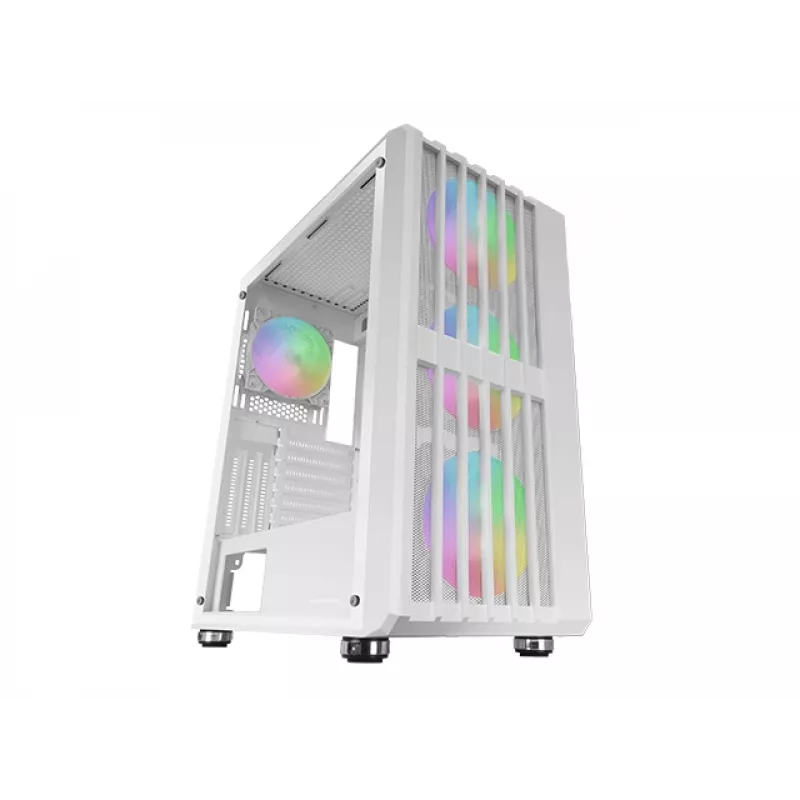 Mars Gaming MC-VAULTW kompiuterio korpusas Midi Tower balta