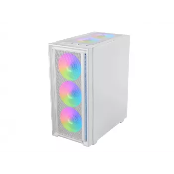 Mars Gaming MC-AIRW kompiuterio korpusas Midi Tower Baltas