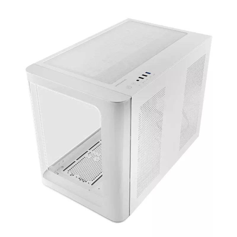 Mars Gaming MCFUSIONM Mini Tower Baltas