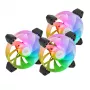 Mars Gaming MF3AR kompiuterio aušinimo sistema Kompiuterio korpuso ventiliatorius 12 cm Juoda 3 vnt.
