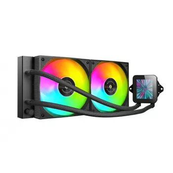 Mars Gaming MLVISION240 kompiuterio aušinimo sistema Procesorius Viskas viename skysčio aušintuvas 12 cm Juoda