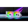 Mars Gaming ML-VISION240W AIO skysčio aušintuvas CPU, 240 mm, RGB, baltas