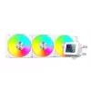 Mars Gaming ML-VISION360W procesoriaus aušintuvas „viskas viename“ skysčio aušintuvas 12 cm Baltas