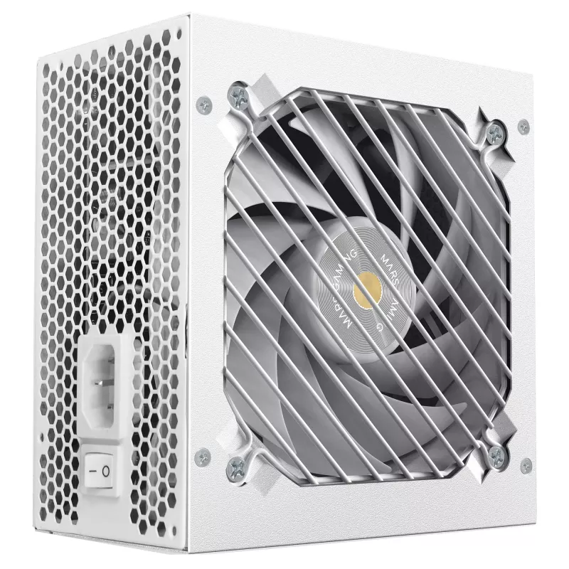 Mars Gaming MPB1000PSIW maitinimo blokas 1000 W 24 kontaktų ATX ATX Baltas