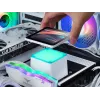 Mars Gaming ML-VISIONPRO240W procesoriaus „viskas viename“ skysčio aušintuvas 12 cm baltas 1 vnt.