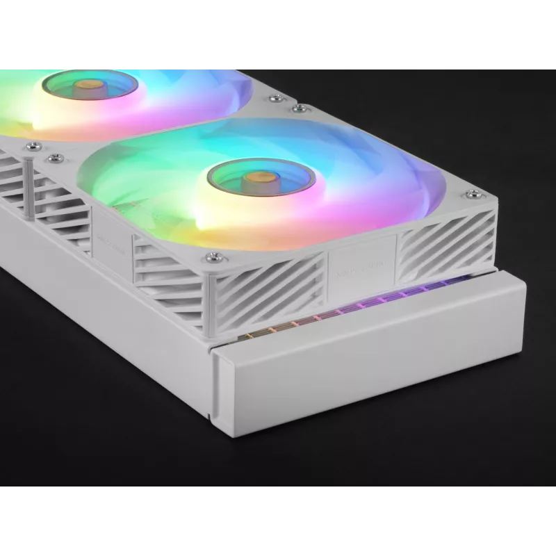 Mars Gaming ML-VISIONPRO240W procesoriaus „viskas viename“ skysčio aušintuvas 12 cm baltas 1 vnt.