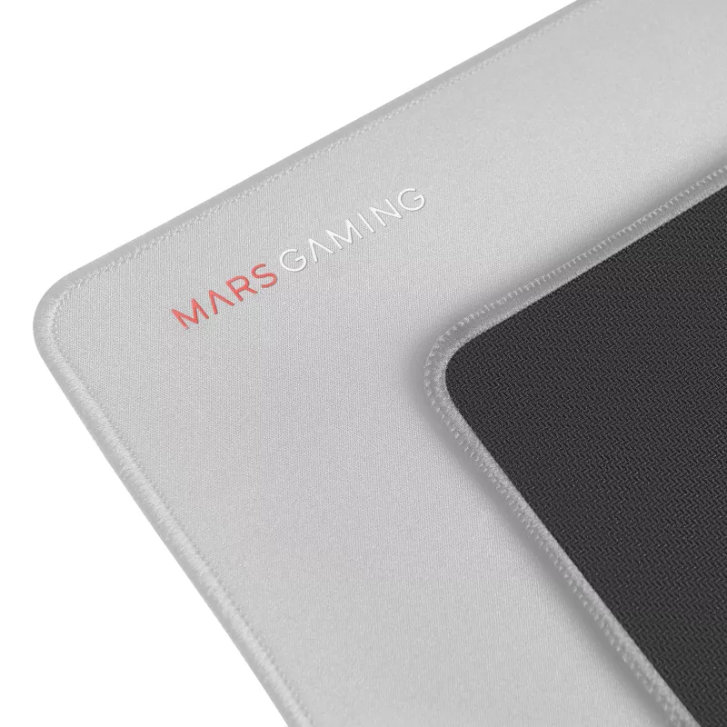 Mars Gaming MMPXLS Sidabrinė, XL pelės kilimėlis, dviejų sluoksnių nanotekstūra, 800x300x4 mm