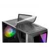 Mars Gaming MC777, ATX kompiuterio korpusas, ARGB apšvietimas, juodas, PC, juoda, ATX, micro ATX, Mini-ITX, mėlyna, žalia, raudona, 15,8 cm, 31,8 cm