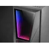 Mars Gaming MC777, ATX kompiuterio korpusas, ARGB apšvietimas, juodas, PC, juoda, ATX, micro ATX, Mini-ITX, mėlyna, žalia, raudona, 15,8 cm, 31,8 cm