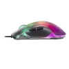 Mars Gaming MMGLOW žaidimų pelė RGB Chroma-Glow veidrodinė apdaila 12800 DPI juoda