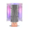Mars Gaming MCPU66 Triple ARGB CPU aušintuvas 6 šilumos vamzdeliai HCT TDP 220W 2 ventiliatoriai 12cm