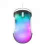 Mars Gaming MMGLOW Chroma-Glow RGB žaidimų pelė veidrodinė apdaila itin lengva 12800 DPI balta