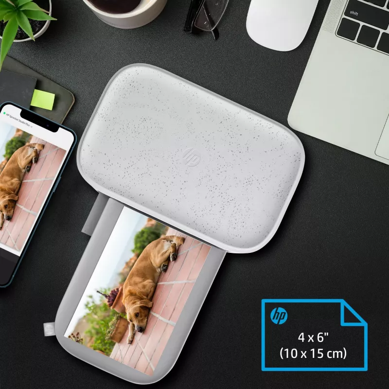 HP Sprocket Studio Plus nuotraukų spausdintuvas Dažų sublimacija 300 x 300 DPI 4 col. x 6 col. (10x15 cm) Wi-Fi