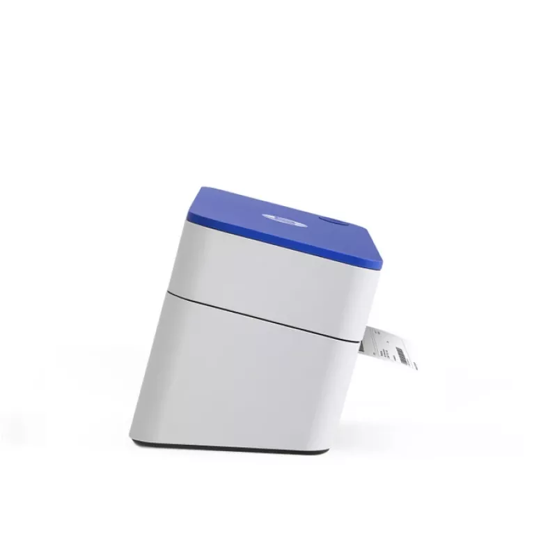 Etikečių spausdintuvas HP HPKE100 tiesioginis terminis 203 x 203 DPI 127 mm/sek laidinis USB balta/mėlyna