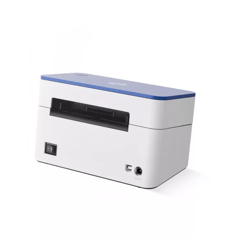 Etikečių spausdintuvas HP HPKE100 tiesioginis terminis 203 x 203 DPI 127 mm/sek laidinis USB balta/mėlyna