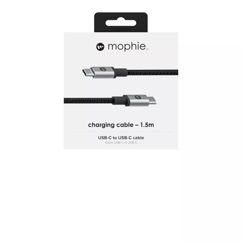 mophie Charge and Sync Cable-USB-C to USB-C (3.1) 1.5M – Juoda