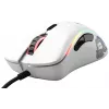 Glorious Gaming Glorious Model D Minus - Matinė balta, dešiniarankė, optinė, USB Type-A, 3200 DPI, 1 ms, Balta