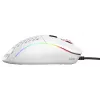 Glorious Gaming Glorious Model D Minus - Matinė balta, dešiniarankė, optinė, USB Type-A, 3200 DPI, 1 ms, Balta