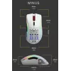 Glorious Gaming Glorious Model D Minus - Matinė balta, dešiniarankė, optinė, USB Type-A, 3200 DPI, 1 ms, Balta