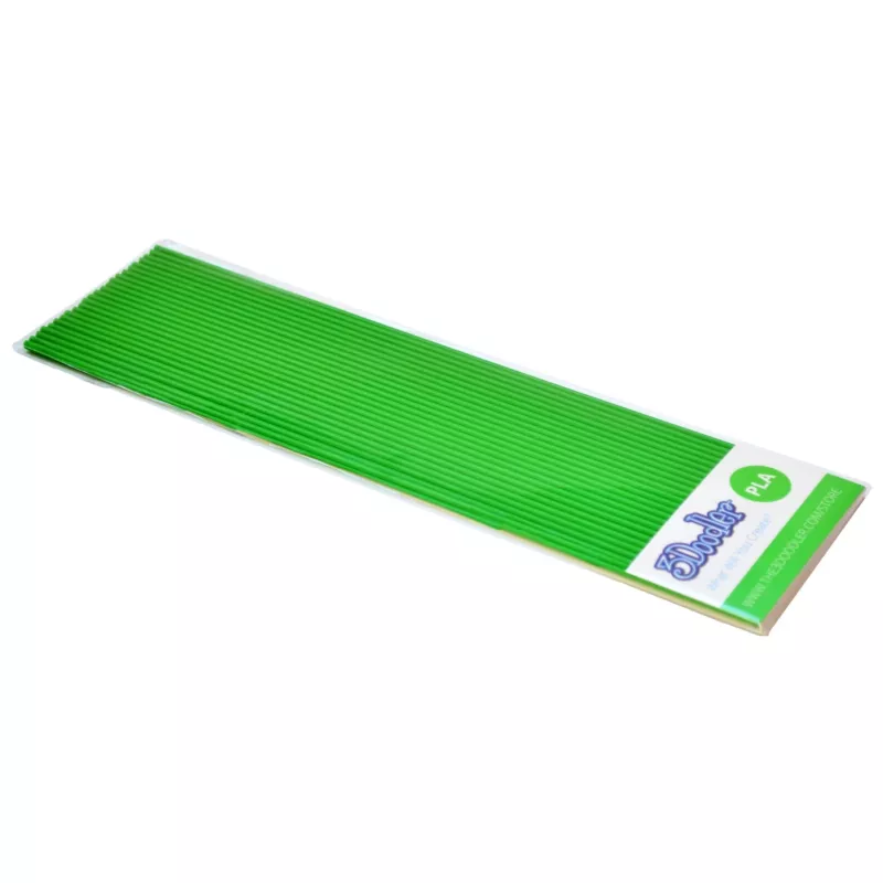 3D spausdinimo medžiaga 3Doodler PL03-GRAS polipieno rūgštis PLA žalia 2 g