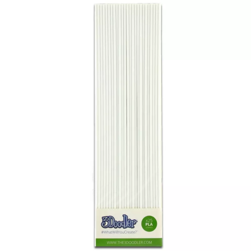 3Doodler PL06-SNOW 3D spausdinimo medžiaga polilaktinė rūgštis (PLA) Balta 2 g