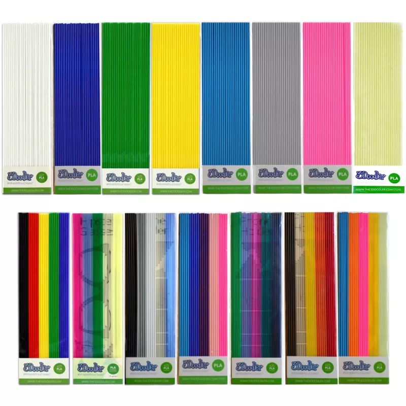 3Doodler PL08-ISLB​ Polipieno rūgštis (PLA) Šviesiai mėlyna 2 g