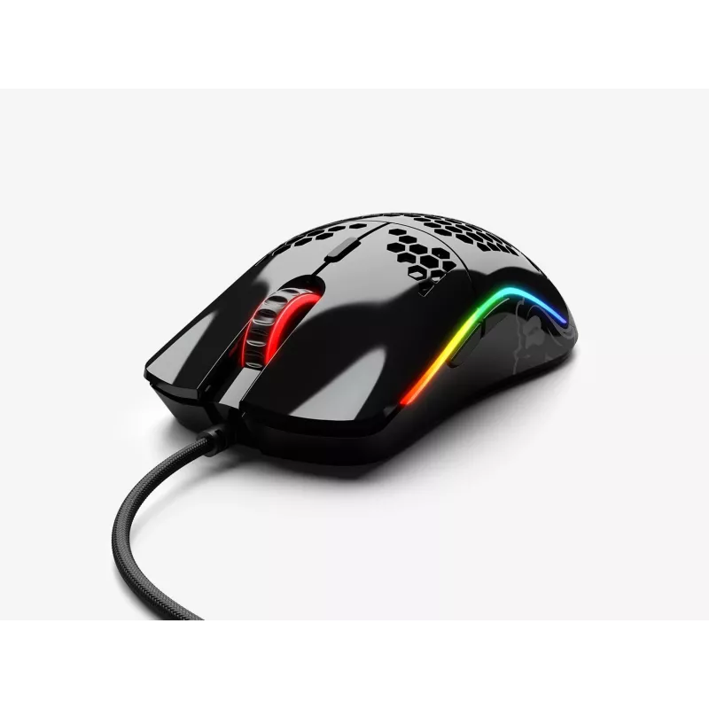 “Glorious Gaming Model O” pelė, dešiniarankiams, USB Type-A, optinė, 12000 DPI