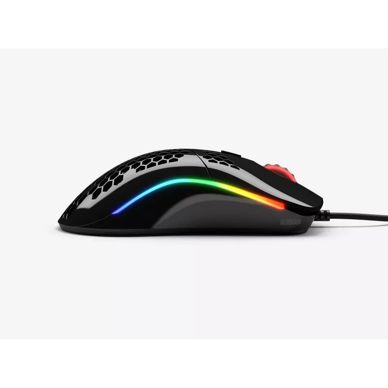 “Glorious Gaming Model O” pelė, dešiniarankiams, USB Type-A, optinė, 12000 DPI