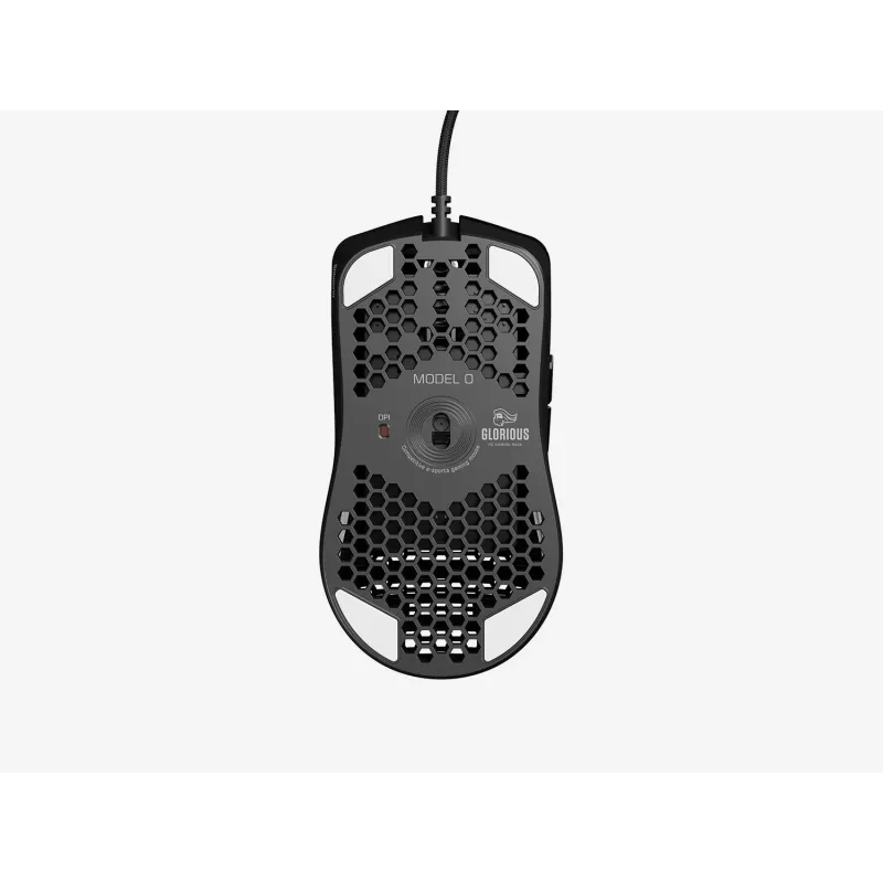 “Glorious Gaming Model O” pelė, dešiniarankiams, USB Type-A, optinė, 12000 DPI