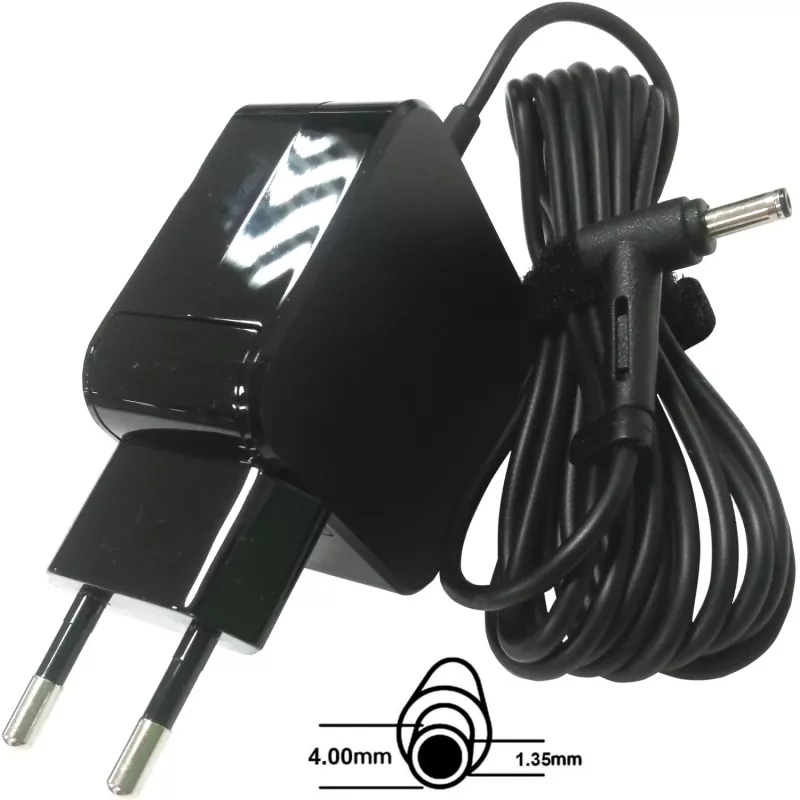 ASUS 33W19V Nešiojamojo kompiuterio juodas kintamosios srovės vidaus įkroviklis