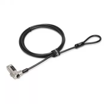 DELL N17 kabelinis užraktas Juoda 1 m