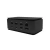 i-tec Metal USB4 dokinimo stotelė Dual 4K HDMI DP su maitinimo tiekimu 80 W + universalus įkroviklis 100 W