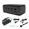 i-tec Metal USB4 dokinimo stotelė Dual 4K HDMI DP su maitinimo tiekimu 80 W + universalus įkroviklis 100 W