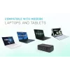 i-tec Metal USB4 dokinimo stotelė Dual 4K HDMI DP su maitinimo tiekimu 80 W + universalus įkroviklis 100 W
