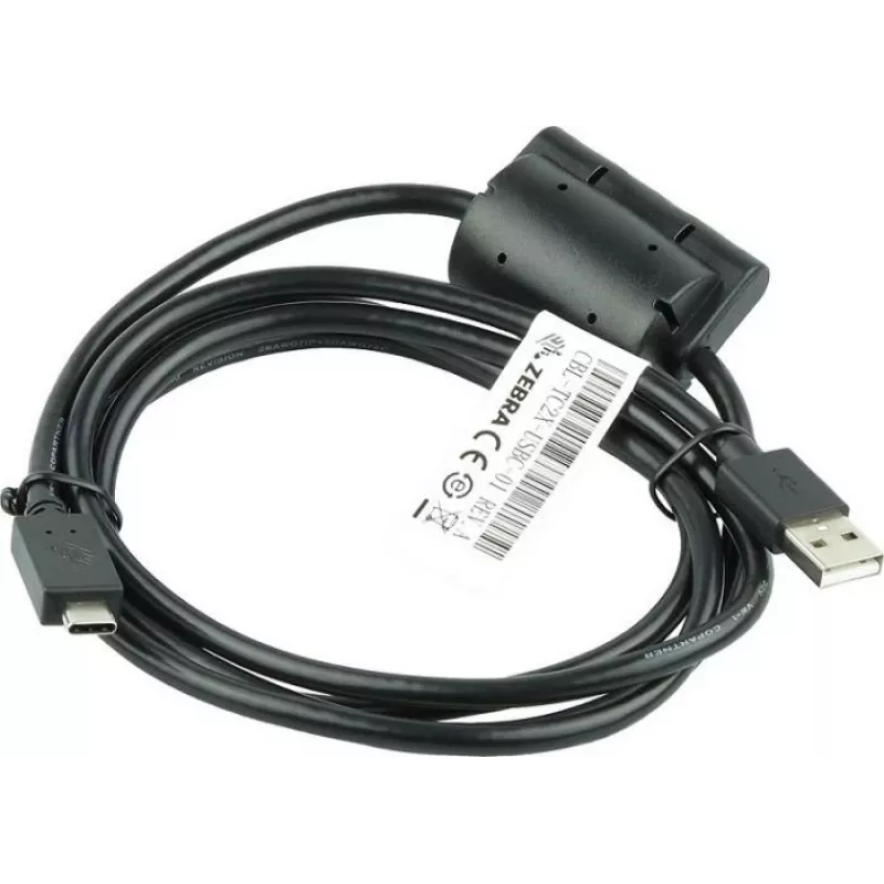 Zebra CBL-TC2X-USBC-01 USB laidas USB A Juoda