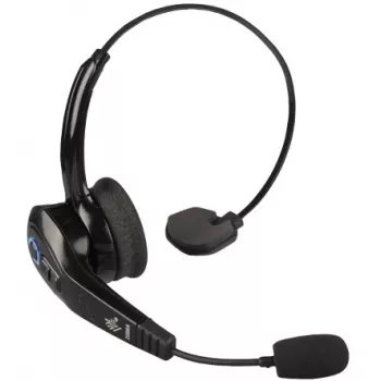 “Zebra HS3100” laisvų rankų įranga belaidė ant galvos juostos uždedama biurui / skambučių centrui “Bluetooth” juoda