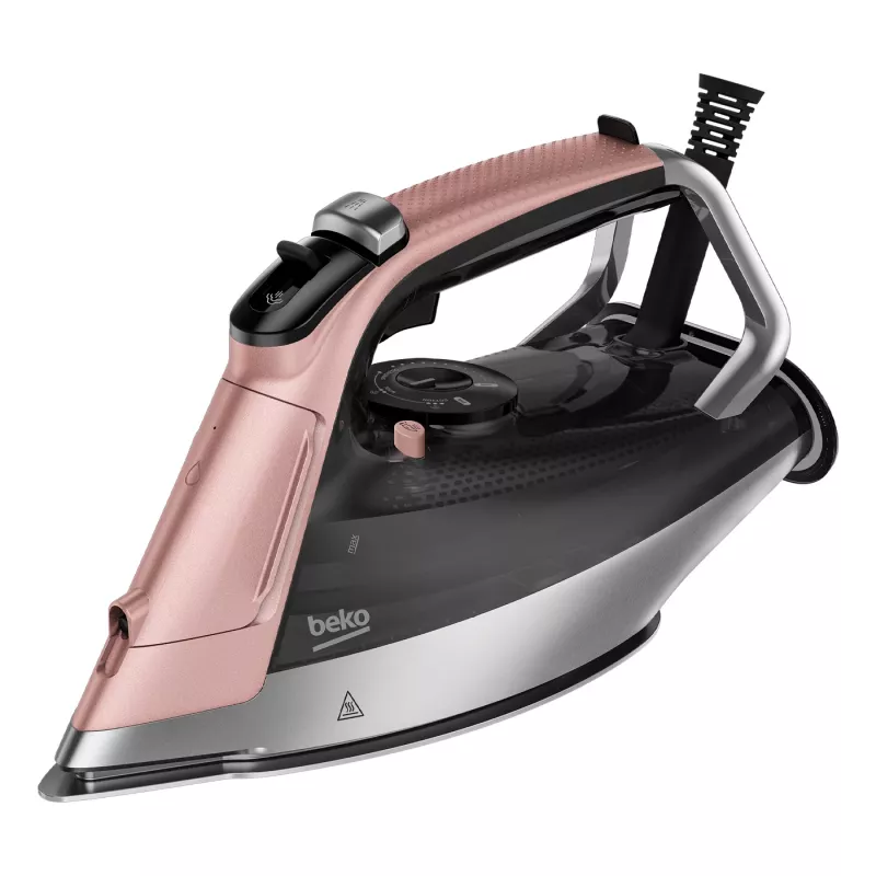 Beko SIM8130P lygintuvas garinis lygintuvas SoftGlide 3000 W rožinis, baltas